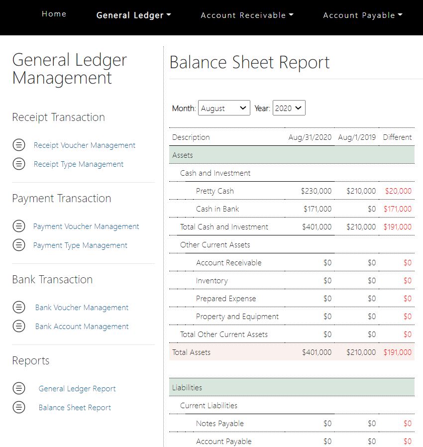 ONLINE ACCOUNTING PROJECT